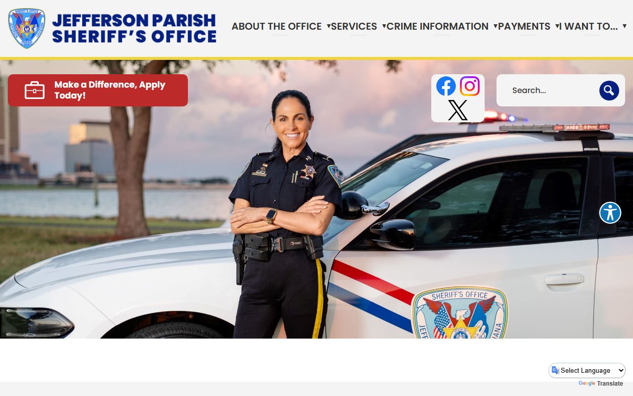 jefferson parish police blotter sheriff's office homepage